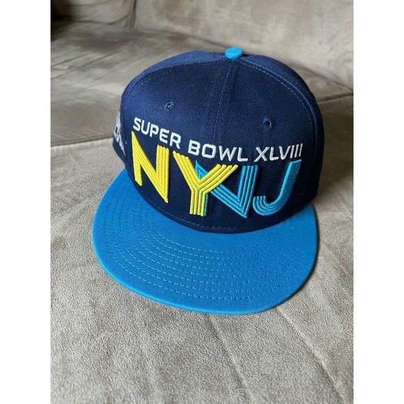 New Era Other - NFL  NEW ERA 39 THIRTY SUPER‎ BOWL XLVIII NY NJ Adjustable HAT in SIZE M/L